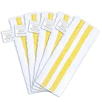 KEEPOW 5-er Set Mikrofaser-Tuchset Kompatibel für Kärcher Dampfreiniger Universal Bodentuchset EasyFix SC 2, SC 3, SC 4, SC 5 Bodendüse,neuer Stil