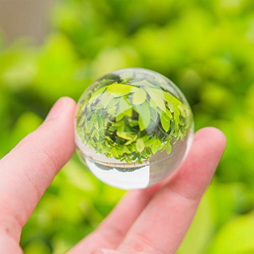Gonioa 4 Pack K9 Optical Crystal Photography Prism Set, Including 50mm Crystal Cube, 50mm Triangular Prism, 50mm Crystal Ball, 60mm Optical Pyramid for Science Physics and Teaching Photo Photography - Thumbnail 7