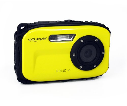 Aquapix W510 Neon Appareil photo étanche jusqu'à 10 mètres 480p Jaune