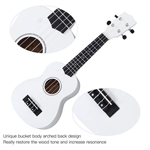 Ukulélé 21 pouces, excellente qualité sonore ukulélé pour débutant avec accordeur pour débutants pour apprentissage pour… - Les Beatles, Paul McCartney, John Lennon, RIngo Starr, George Harrison Ukulélé 21 pouces, excellente qualité sonore ukulélé pour débutant avec accordeur pour débutants pour apprentissage pour… – Image 7