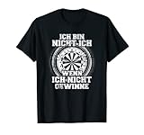 Lustiges Dart Dartboard Dartpfeil Dartsports Spieler Motiv T-Shirt