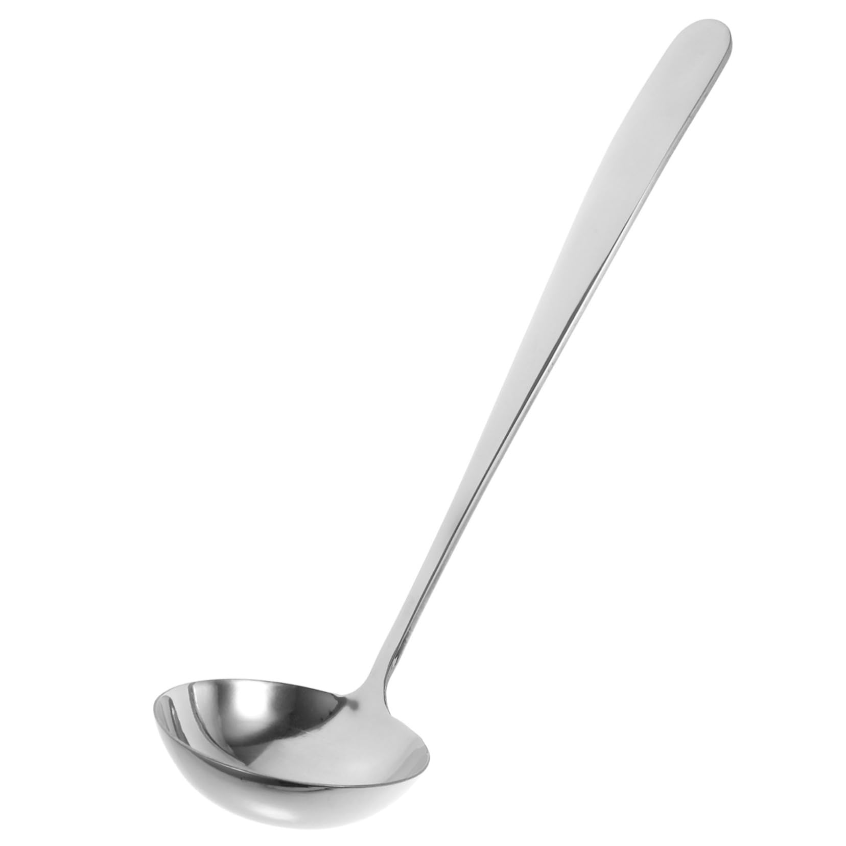 HOLIDYOYO Spoon Water Soup Ladle Sauce Ladle Canning Ladle Kitchen Water Ladle Serving Ladle Deep Soup Ladle Soup Scoop Cooking Ladle Stirring Ladle Pasta Ladle Stainless Steel Silver