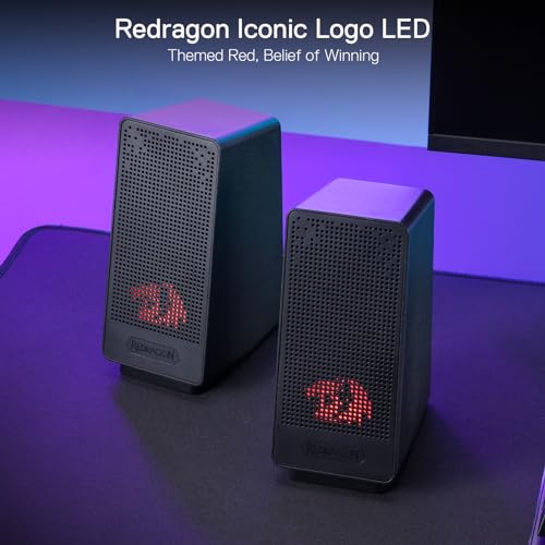 CAIXA DE SOM GAMER REDRAGON RANCH PRETO