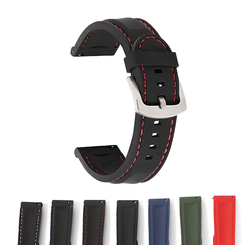 Correa de silicona transpirable e impermeable para Garmin Vivoactive 4S 2