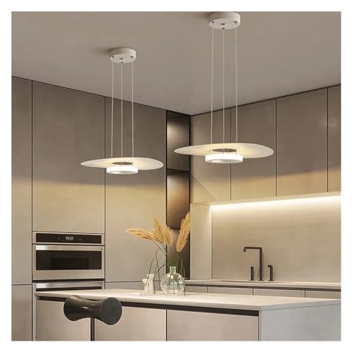 Lustre simple à LED pour salle à manger moderne, suspension chaleureuse pour dîner convivial - 4