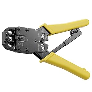 DeleyCON Crimpzange MK4224 Netzwerkwerkzeug