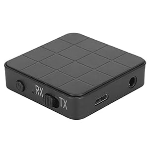 Bluetooth-adapter, 2 in 1 Bluetooth 5.0 draadloze audiozender-ontvanger 3,5 mm draagbare adapter, Bluetooth…
