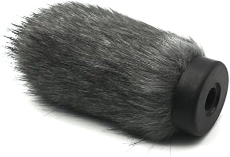 HUANOR HN-50 Deluxe Foam Microphone Windscreen Windshield Cover for Rode NTG1 and NTG2 Shotgun Microphones + Microfiber Cloth