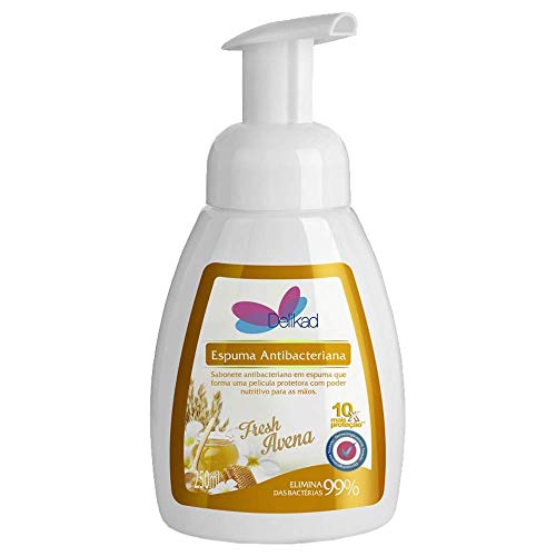 Espuma Antibacteriana Delikad Fresh Avena 250 Ml, Delikad