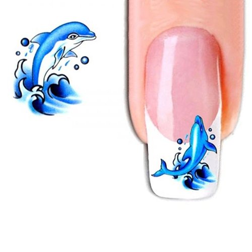 Wassertransfer Nagel-Aufkleber Set – 30 Stück Blumen & Spinnen Designs – DIY Nagelkunst Dekoration