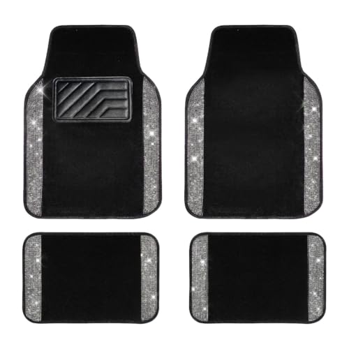 Tapis de voiture en brillant Teksome étanche et antidérapant complet pour berline