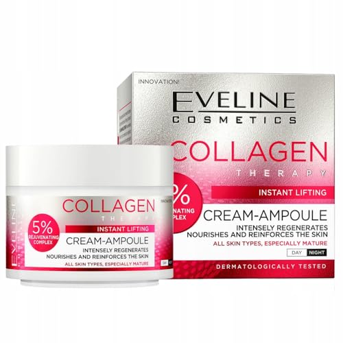 Eveline Cosmetics Crema Fiala Collagene Terapia Giorno/Notte 50Ml