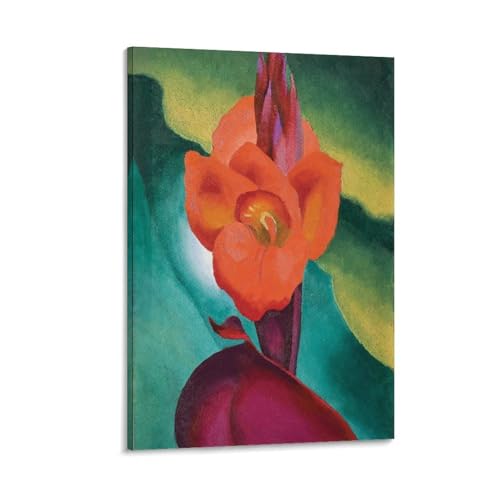 Georgia O'Keeffe Red Canna poster grand format pour raviver un mur nu