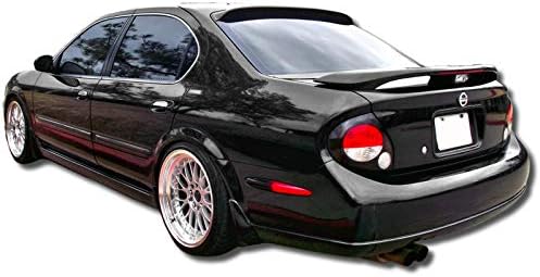 EPARTS Black Tinted ABS Plastic Rear Roof Window Visor Spoiler Wing Compatible with 2000-2003 Nissan Maxima