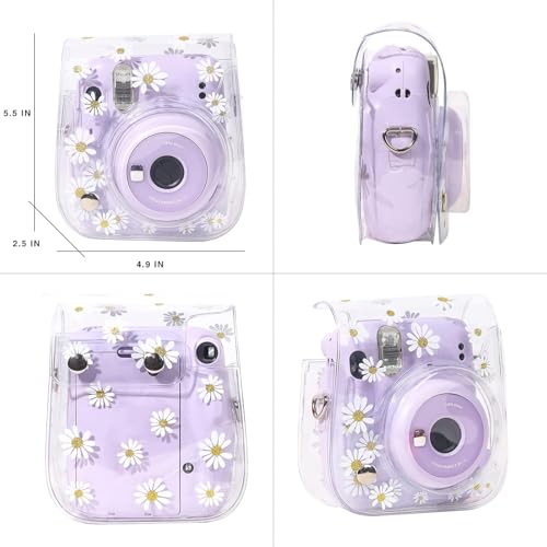 Funda transparente para cámara Fujifilm Instax Mini 13/12/11 miniatura 5