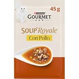 PURINA® Gourmet® Soup Royale con Pollo 30 Sobres x 45gr