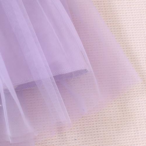 Image of Toddler Girls Tutu Dresses Cute Casual Short Sleeve Dress for Summer Daily Home School Party 2-8T