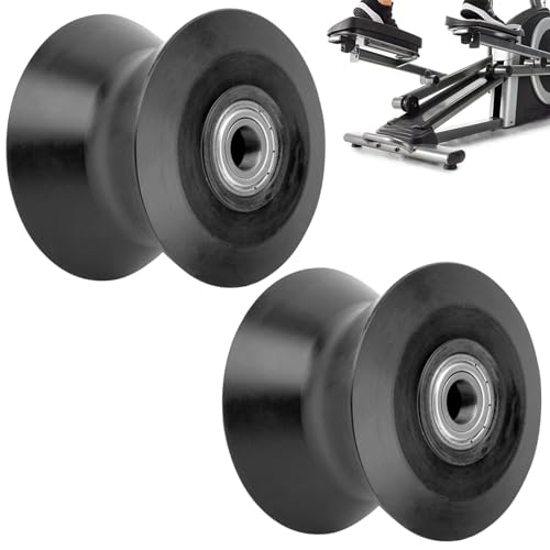 Rouleaux elliptiques de rechange 238880 compatibles Free-Spirit et Reebok pour rail de guidage