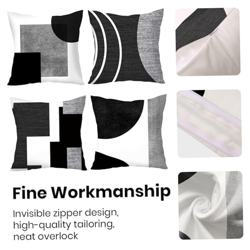 Housses de coussin abstraites pour rénover facilement votre canapé