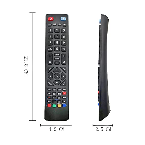 Replacement technika tv remote control for technika remote control for tv, Black - Image 3