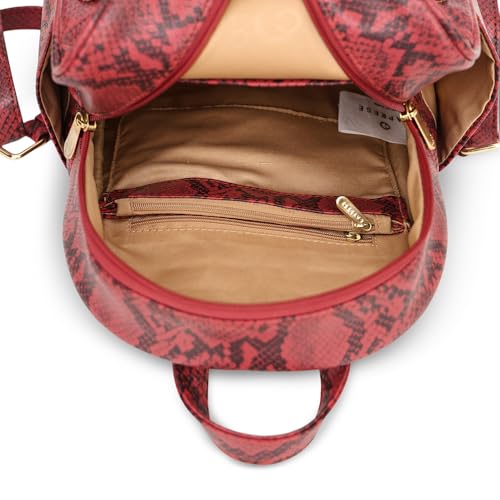 Image of Caprese Canes Casual Backpack, Small | Fashion Backpack for Women with Adjustable Strap & Secure Zip Closure | Spacious, Versatile for Everyday Outings and Travel | Ideal for Students