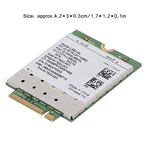 Tarjeta de red M2 L850-GL 4G LTE de 450Mbps para portátil ProBook 440 G5 2