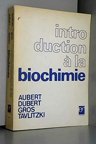 Introduction à la biochimie
