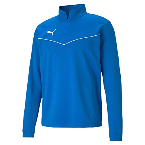 Puma Teamrise 1/4 Zip Top Jr avec col zippé thermo-régulateur