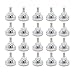 FANGLIANG 20 par M8x33mm Meble Wyrównuje stół Dopuszczalny stopa Regulowany z T-Nuts (20 PC Śruby nóg mebli i 20 PCS T- Orzechy) (Color : 20 Pairs)