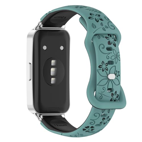 [SumNeol] �o���h Huawei Band 10/Band 9/8 �Ή� �����x���g �V���R���f�� �o�b�N���t�� �ւ��x���g�ʋC�� �y�� �����\ �H��͕s�v �t�@�[�E�F�C�o���h10/9/8 �p (�O���[��/�u���b�N)