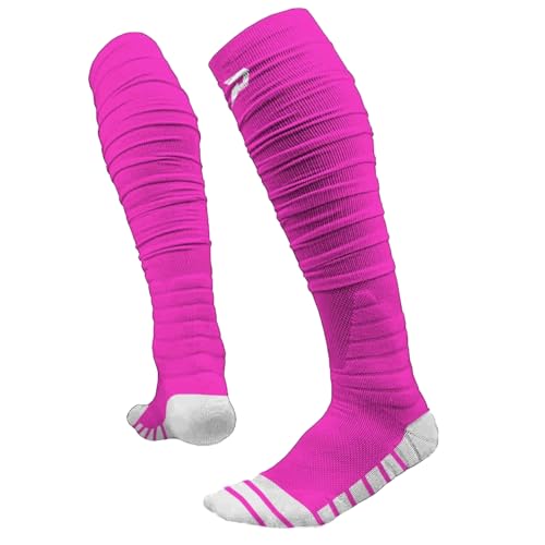 Phenom Elite 'Quantum Knit' Extra Long Padded Scrunch Socks - Team Colors