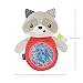 INFANTINO Squishy - Greifling für Babys, Waschbär-Spielzeug mit Gelperlen-Bauch, sensorische Erkundung, Feinmotorik-Spielzeug, leicht zu halten für Babys und Kleinkinder ab 0 Monaten