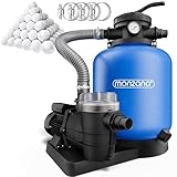 Monzana® Sistema de Filtro de Arena 13.200L/h Depuradora de Agua Piscina...