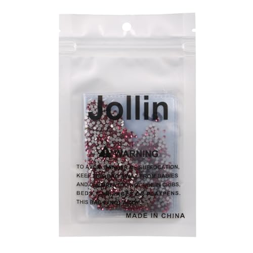 Image of Jollin Crystal Flatback Rhinestones Gems for Crafts 2mm SS6, Rose | Glue Fix, 2880pcs Glass Rhinestones for Bedazzling, Clothes, Tumblers, Nail Art, Shoes, Bags, Caps & Accessories Decoration