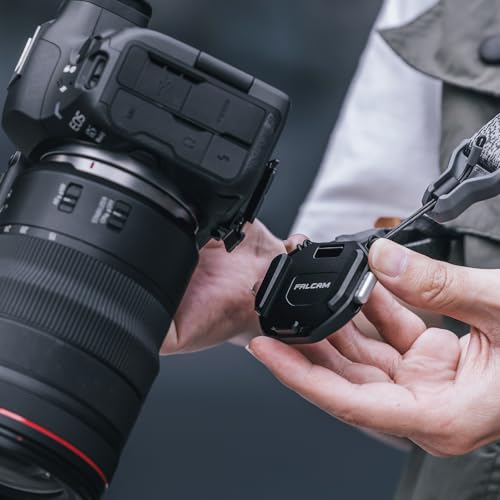 FALCAM F38 Camera Strap Quick Release Kit, Camera Holder for Neck/Shoulder Strap, Plate and Base - 3142