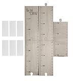 Le tableau de croissance est en bois, bon, pas facile à décolorer, odeur inhabituelle, .