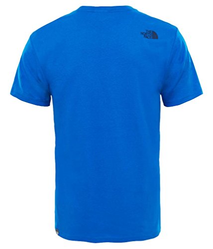 The North Face S/S Wood Dome, Maglietta Uomo, Blu