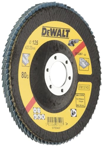 Preisvergleich Produktbild DEWALT DT3267-QZ - Disco de láminas Ø125mm, grano 80 - Cóncavo