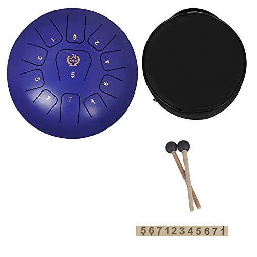 Tambour en acier 11 Notes Tambour suspendu 12 pouces de diamètre Tambour à languette Tambour à main Tambours inquiétants… - Les Beatles, Paul McCartney, John Lennon, RIngo Starr, George Harrison Tambour en acier 11 Notes Tambour suspendu 12 pouces de diamètre Tambour à languette Tambour à main Tambours inquiétants… – Image 3