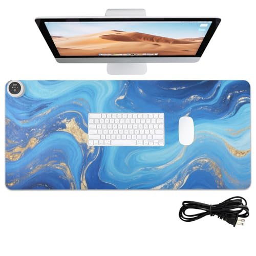 Tapis de souris chauffant en cuir pour sublimer votre espace de travail à la maison