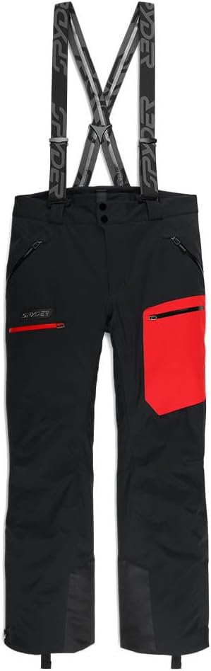 Spyder Mens Snow Ski Propulsion Pants, Black, S