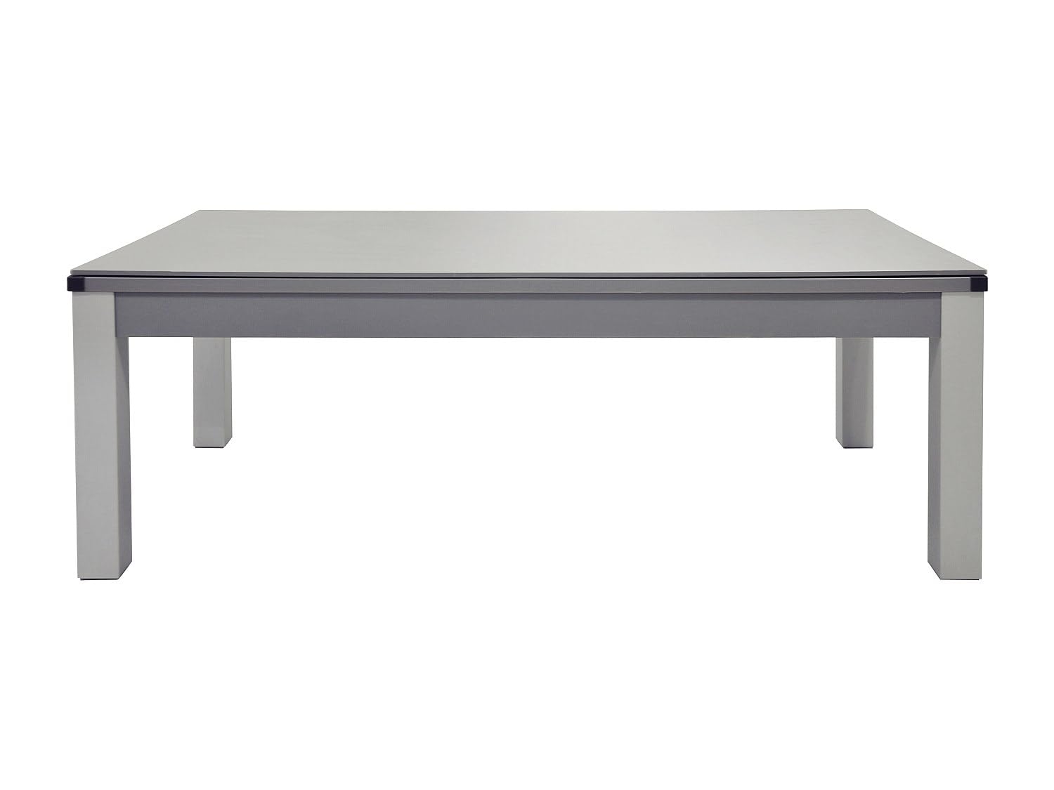 Vente-unique - Biliardo 8 posti Balthazar - mdf - grigio