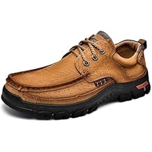 Mens Casual Slip-On Loafers Shoes Lace-Up Lightweight Walking Leisure Mens Outdoor Shoes