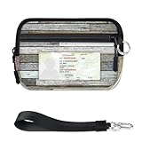 Porte-monnaie multi-poches : 1 compartiment principal, 1 poche extérieure zippée, 1 poche extérieure zippée pour carte d'identité, et plusieurs compartiments intérieurs pour accueillir votre téléphone portable, vos cartes, votre monnaie et d'autres articles. Garde vos affaires organisées et faciles à localiser.