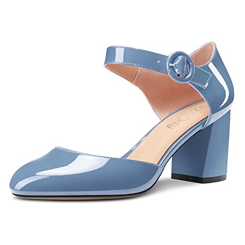 Escarpins Two-Piece talon mi bloc chaussures de soirée mignonnes