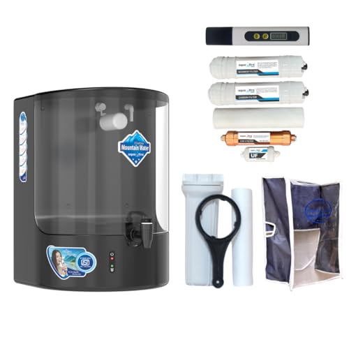 Image of Aquaultra Imperial 9L Water Purifier | TDS Meter & Yearly Replacement Filters | RO+UV | B12-Mineral Water | 7 Stage | LED Alerts (Bundle : TDS + Annual Maintenance Filters)