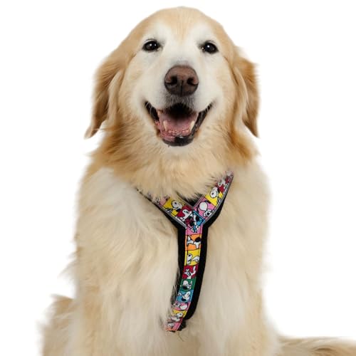 ペットパラダイス スヌーピー 75周年 犬 アクティブ ハーネス 犬具 反射 大型犬 L