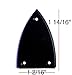 Set of 2 Universal Single Ply Truss Rod Cover Carvin PRS Kramer Style USA