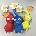 Produktbild JKLI Kuschel Pikmin Spiel Spielzeug Plüschpuppe Wohnkultur Spielzeug Gefüllte Plüschpuppe Spielzeug Rot Blau Gelb Blumen 18cm Wangwu