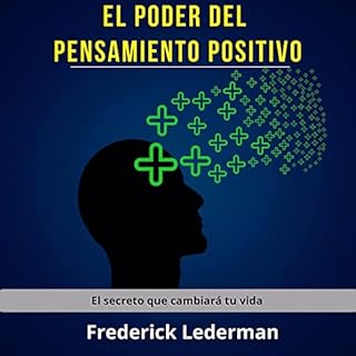 Diseño de la portada del título El poder del pensamiento positivo